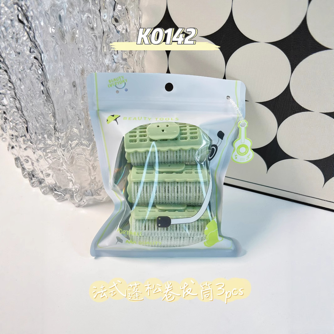 Portable Curling Iron Set Home Manual Bangs Curling Ring 2-in-1 Plastic Curling Iron Wholesale Fluffy Hair Styling Tool