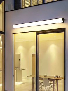 ✅ Outdoor Waterproof Strip Led Super Bright Wall Lamp Balcony Terrace Aisle Stair Lamp Courtyard Door Outdoor Wall