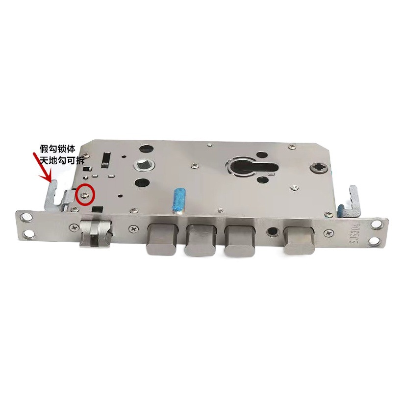 Linkage wheel anti-card lock body wave wheel anti-card lock body color box anti-card fingerprint lock special lock body lock body wholesale