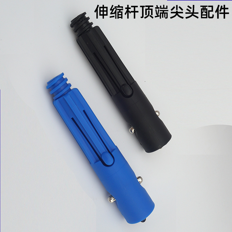 Glass Cleaning Telescopic Rod Tip Lock Accessories Plastic Tip Thread Lock Replacement
