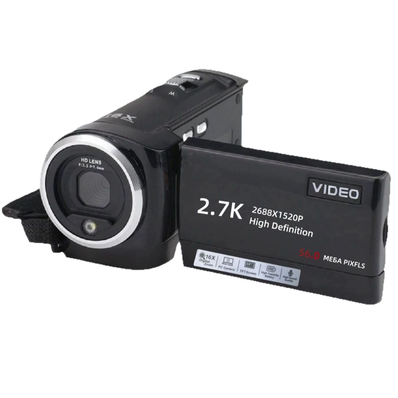 Зарубежные английские товары 2.7K HD 56-мегапиксельная цифровая камера для дома и путешествий студенческая камера 06