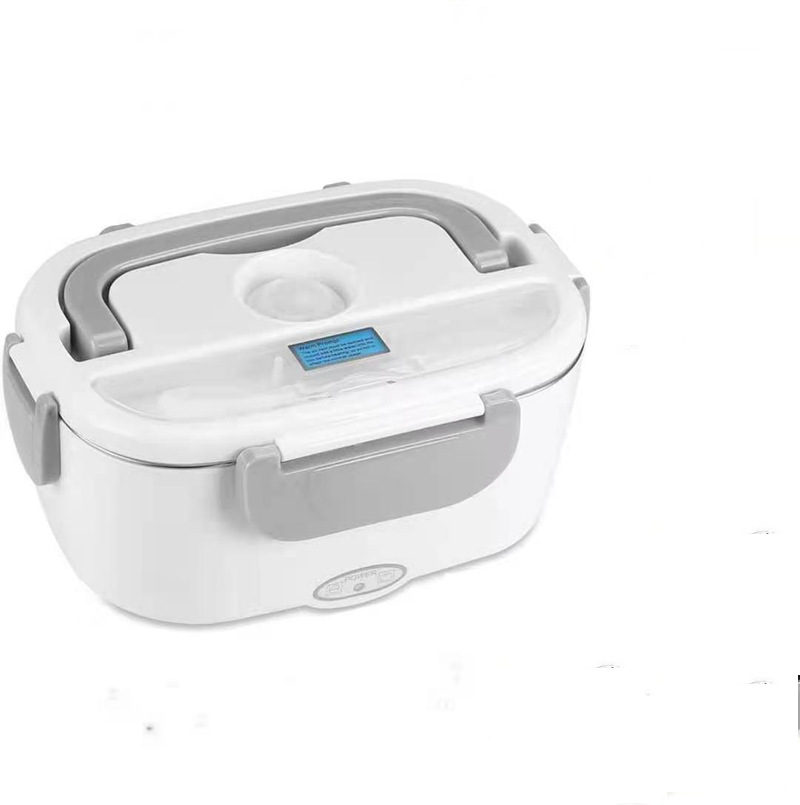 Fiambrera eléctrica de acero inoxidable - Calentamiento por conexión AC - Diseño mecánico e inteligente - Para comida y oficina - Venta directa