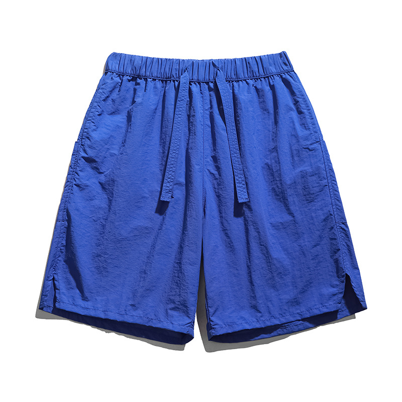 폭발 100 나일론 2024 여름 새로운 반바지 바지 남성 3 차원 대형 포켓 바지 야외 노동자