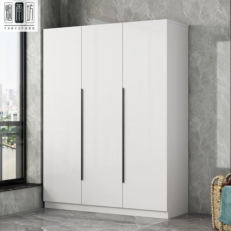 Cream-style balcony cabinet for home use, large-capacity bay window cabinet, storage cabinet, anti-corrosion, moisture-proof, waterproof, light luxury balcony cabinet
