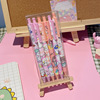 Gel pen, set, cute stationery for elementary school students, 6 pieces, Korean style, wholesale