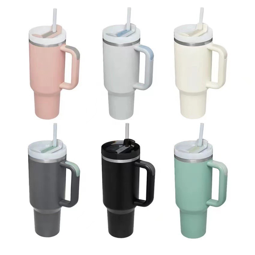 Amazon 40oz II mango Bingba taza taza de coche de vacío de doble capa taza termo de acero inoxidable 304