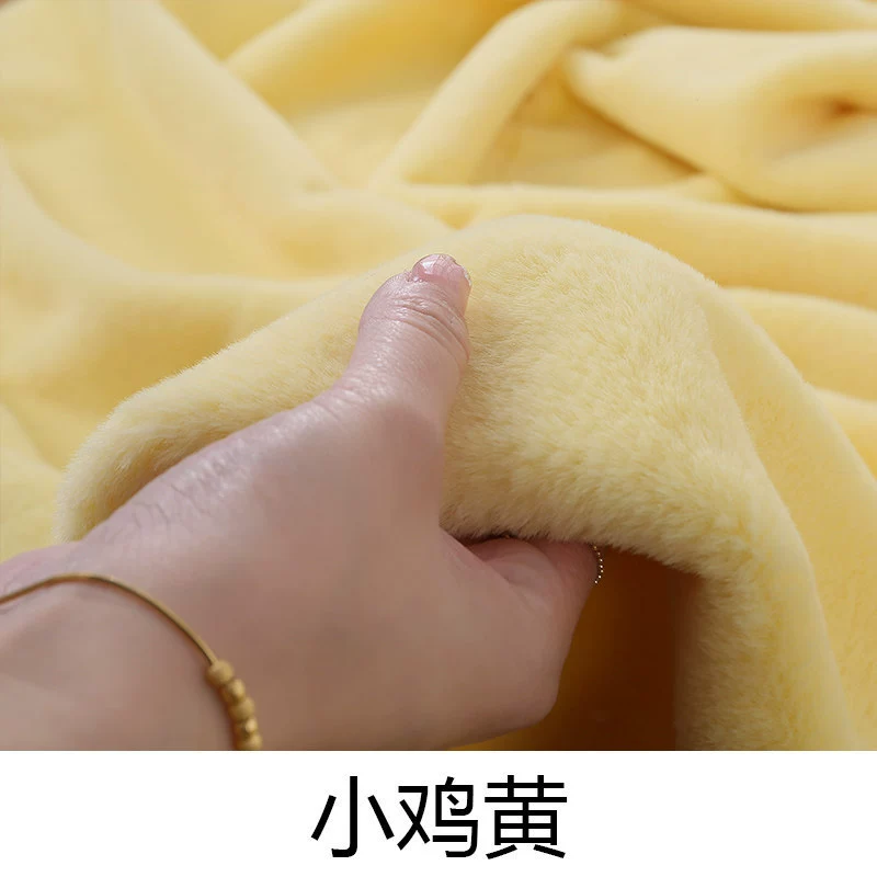 Cloth, cotton plush scarf, doll, increased thickness, handmade