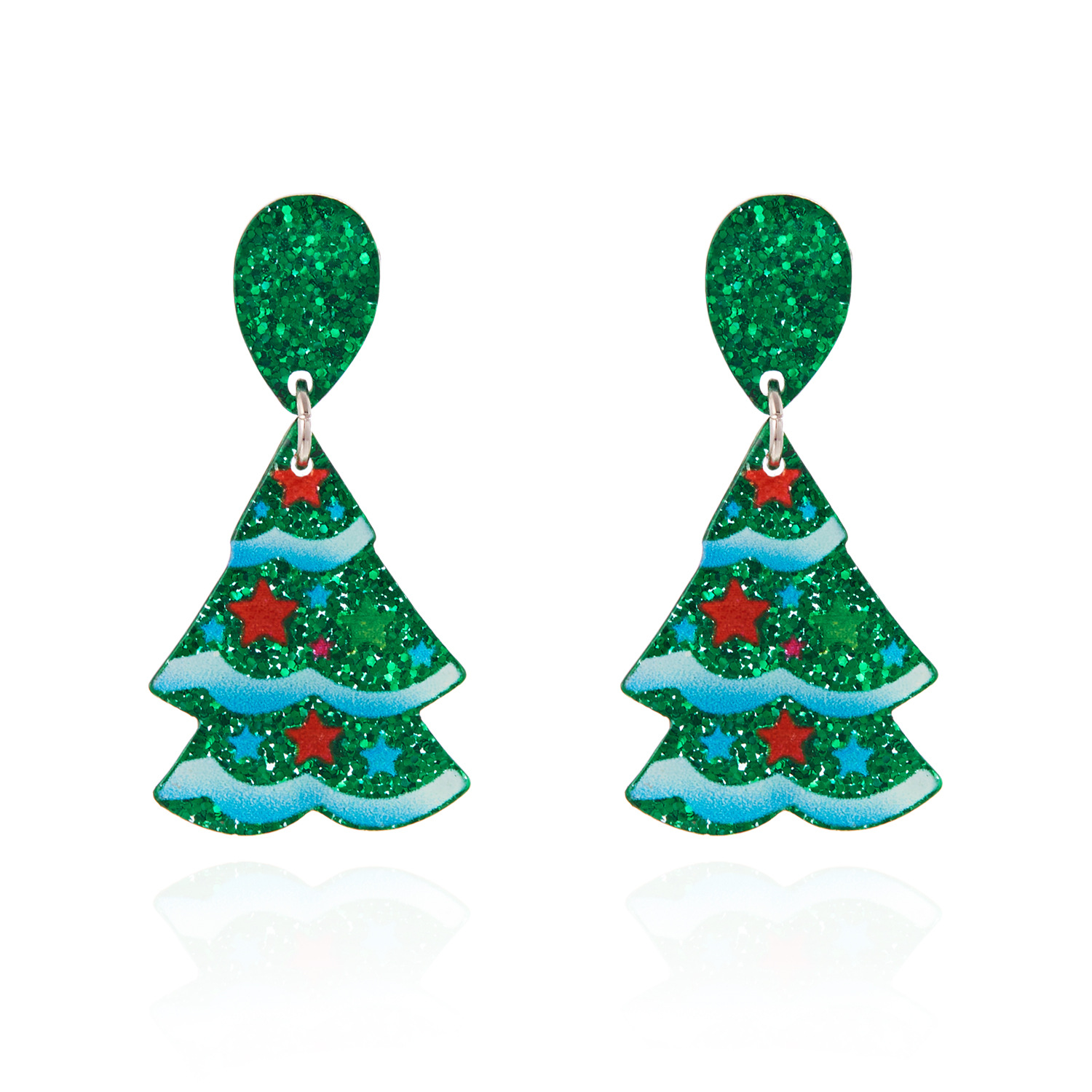 7g Weight Christmas Festival Women's Gender Cute Style Cute Drop Earrings 5