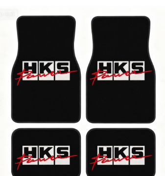 Cross-Border Temu Popular Universal Car Floor Mats Aliexpress Fashion Sports Car Hksjdm Colorful Anti-Slip Mats