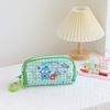 Japanese double-layer capacious pencil case, stationery for elementary school students, storage bag