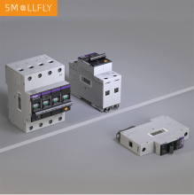 1P3P微型智能断路器空开 63KA短路漏电过载过压过温保护空气开关