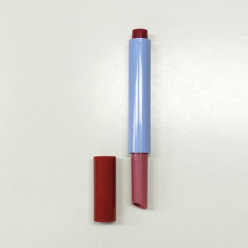 2.5g, 스팟 둥근 경사 입/파란색 + 빨간색, ABS