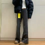 秋冬显瘦新款微喇运动裤