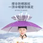 大号头戴折叠环卫伞帽