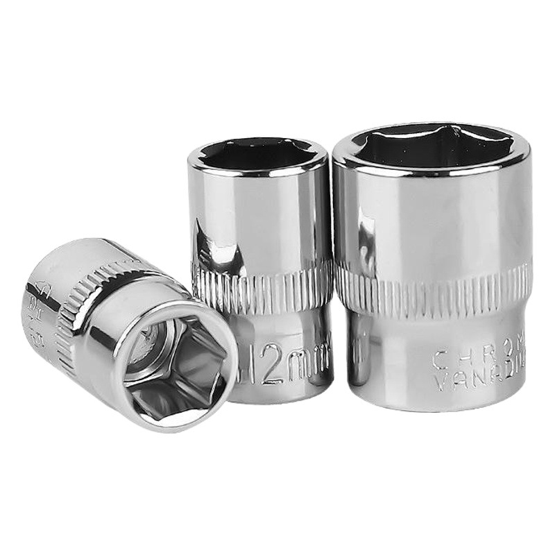 3/8 cabeza de manga de vuelo medio cabeza de manga de llave eléctrica 10 Mm3/8 cabeza de manga hexagonal de reparación de automóviles de manga de vuelo medio