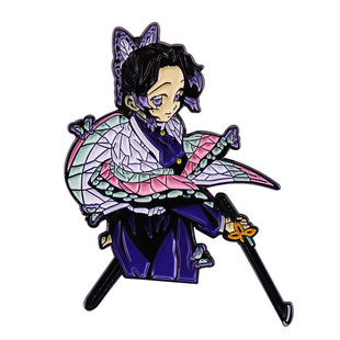 Ghost Blade Female Swordsman Butterfly Endure Brooch Elegant Gentle Butterfly Girl Badge