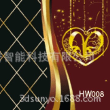 片印刷是怎么样，立体,制作3D,光栅胶片名片