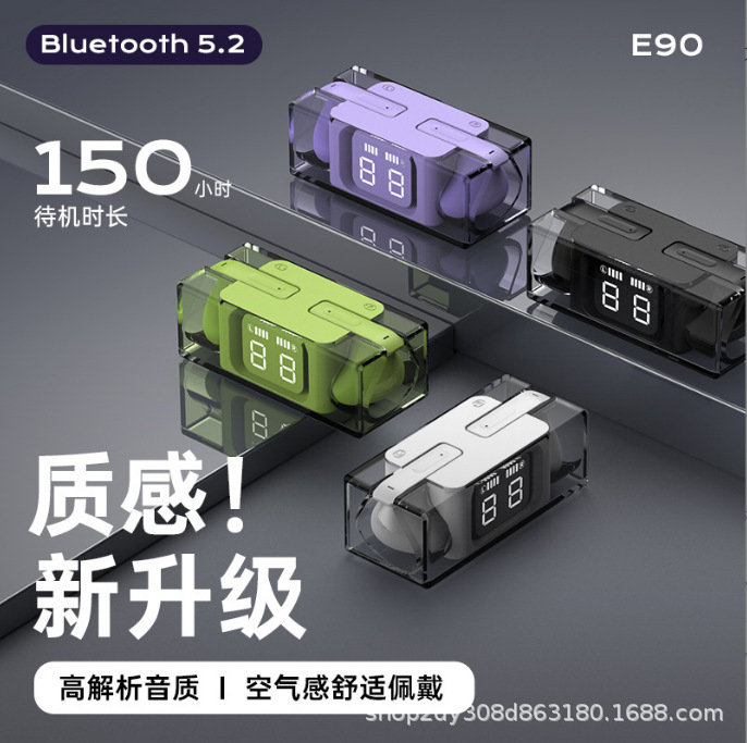 E90 high-end transparent punk Bluetooth...