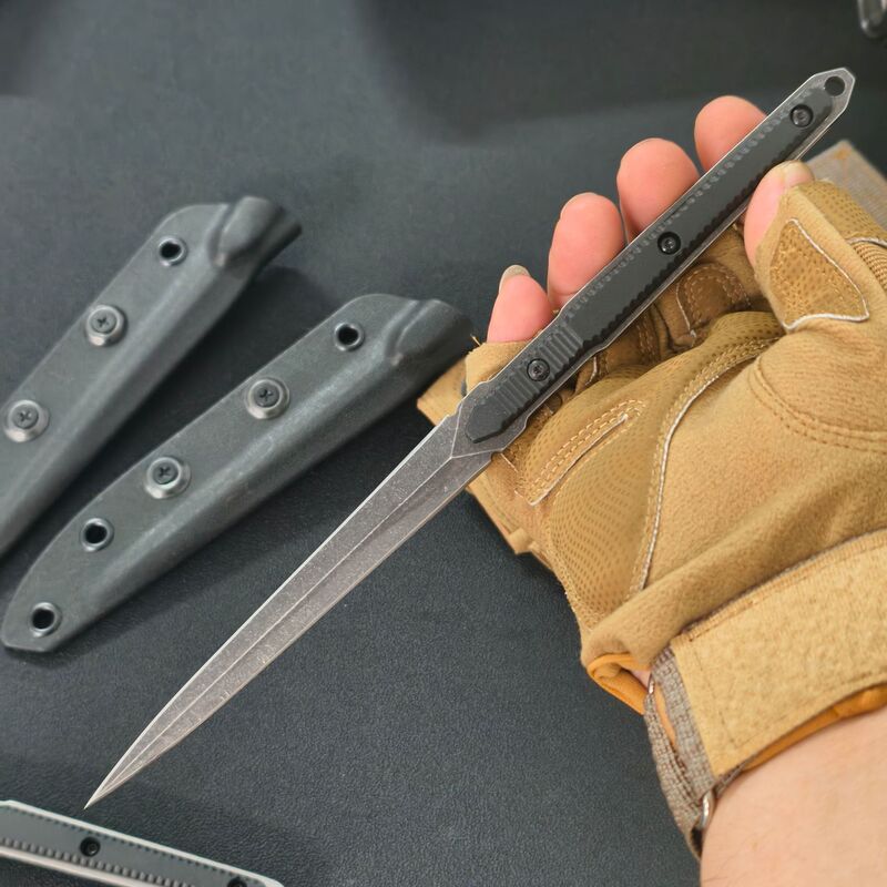 [Icicle Needle] 新しい小型ティーナイフ屋外戦術的な個人兵士シリーズ自己防衛オールインワンキール滑り止めアイスブレーカーポインター|undefined