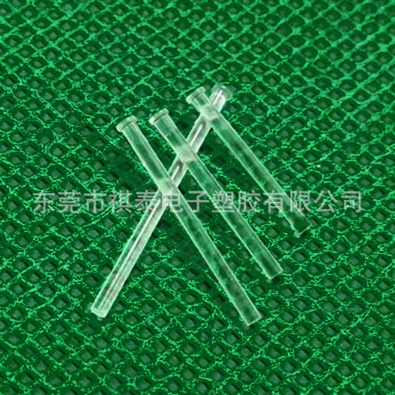 pc light guide column flat head 1.5MM LED patch indicator lamp column transparent light guide rod lampshade card mark light guide column