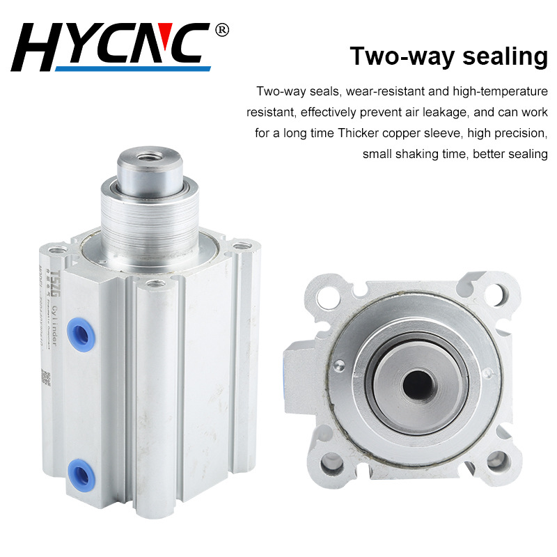 飞机缸自动上下料开料机配件跨境货源HY40-30-S3/S45支架定位气缸