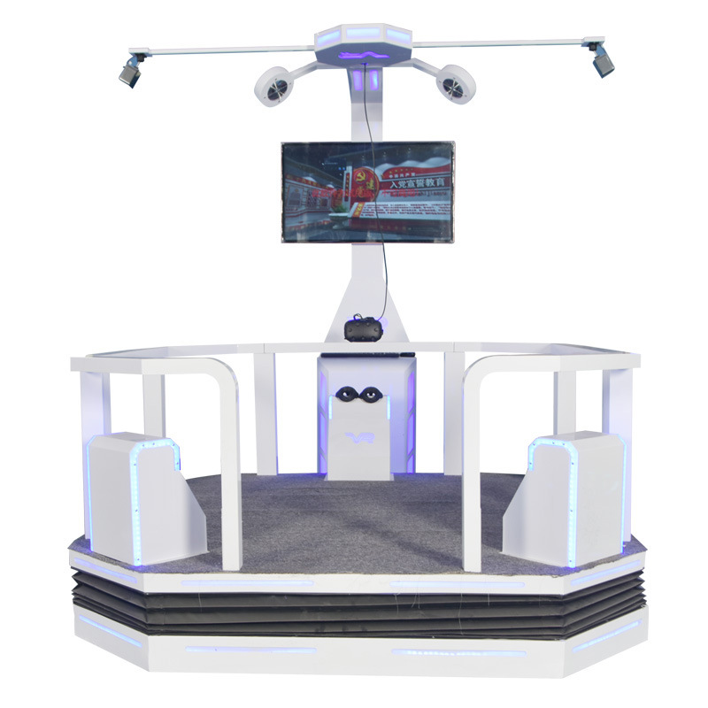 Plataforma elevadora somatosensorial de realidad virtual, educación científica, entretenimiento de simulación inmersiva comercial a gran escala, equipo de ocio, rompecabezas inteligente