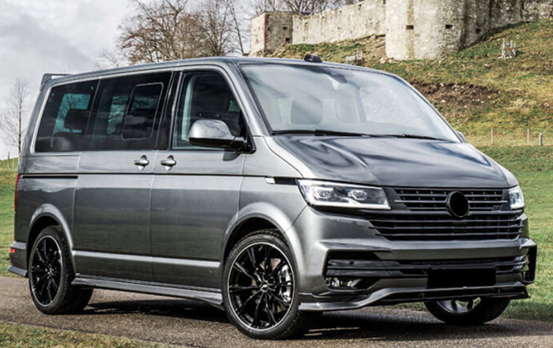 Suitable for Volkswagen Caravelle Multivan T6 T6.1 Abt Overseas R Version Wide Body Kit Front Lip Rear Lip Side Skirts