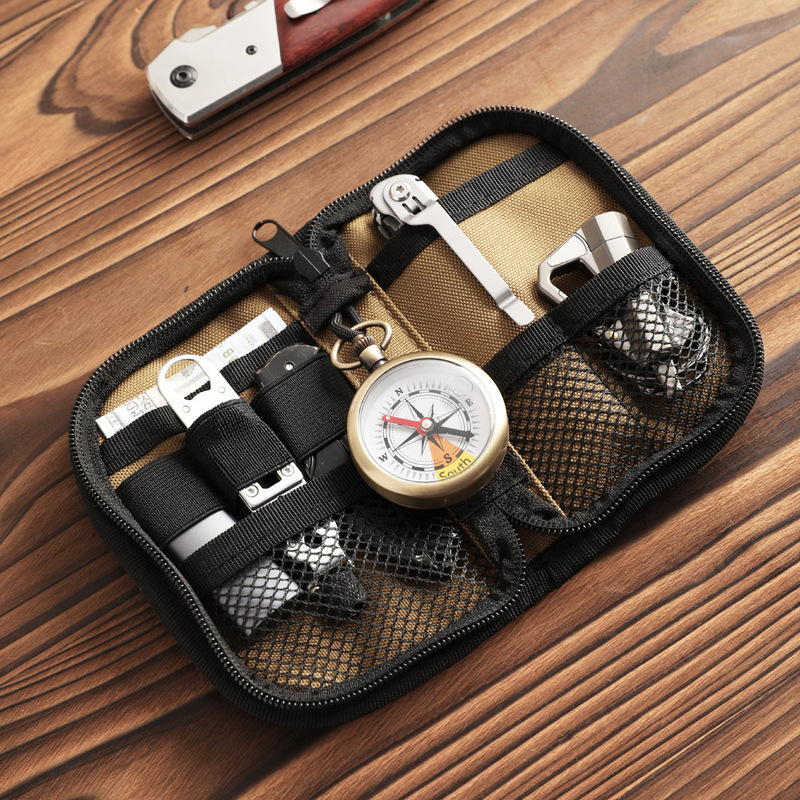 New cross-border portable card holder wallet, multi-purpose EDC tool storage bag, mini portable daily bag New cross-border portable card holder wallet, multi-purpose EDC tool storage bag, mini portable daily bag