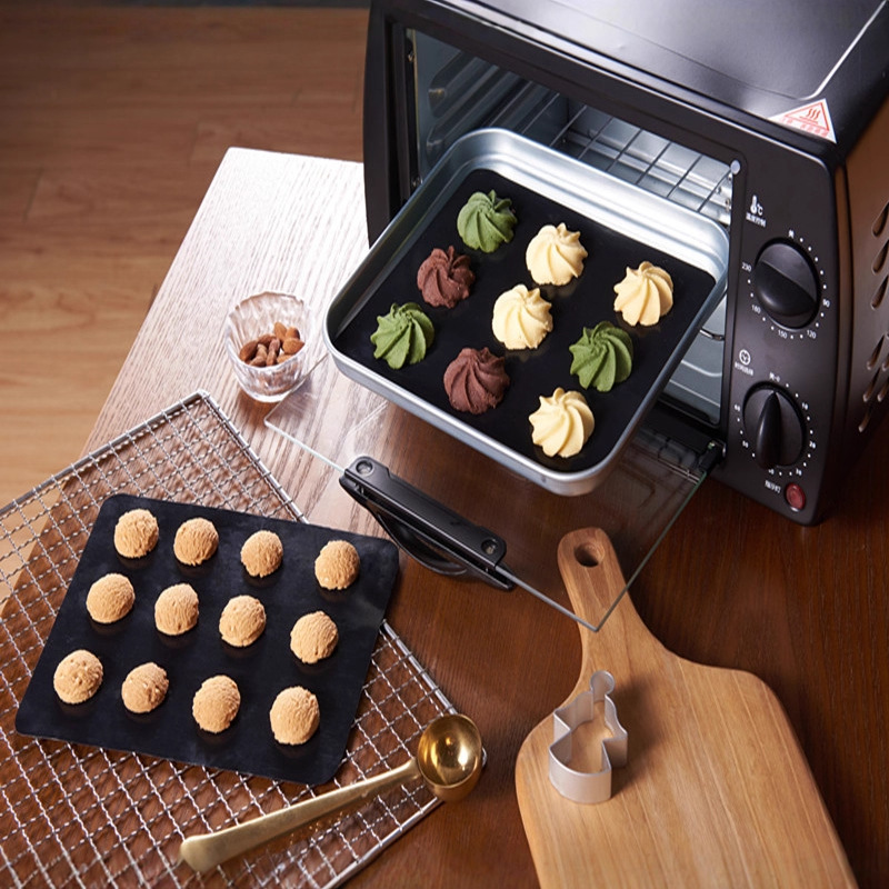 Estera de barbacoa de teflón resistente a altas temperaturas antiadherente estera del horno reutilizable papel barbacoa estera de teflón