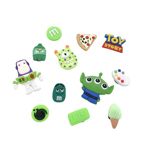 Bath Light Year Hole Hole Shoes Shoe Flower Flip Flops Shoe Buckle Accessories Detachable Installation DIY Accessories 