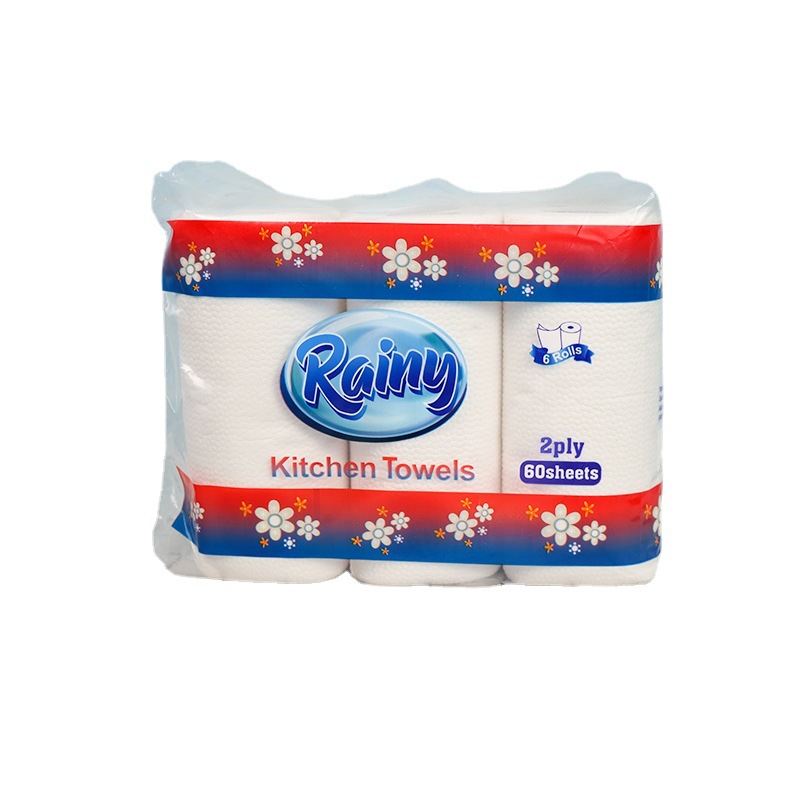 Fábrica de la Fuente 3 capas 4 capas de papel higiénico rollo de papel de rollo de comercio exterior