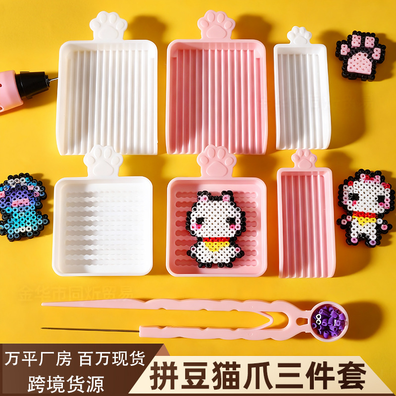 High-Temperature Resistant Bead-Making Material Kit, Complete Set of Bead-Making Tools Including Bead Tray, Bead Spatula, 2.6mm Bead Board, and Bead-Making Tools