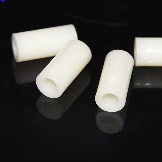 7-3x18MM PC板隔离柱 圆形空心柱 塑料绝缘支柱 绝缘垫高直通柱