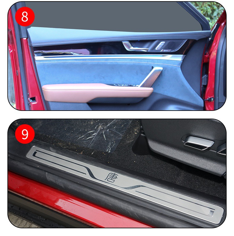 21-25 Byd Tang Second Generation Hybrid Dm Fuel Version Central Control Interior Film Paint Transparent Protective Film
