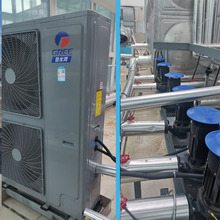 格力空气能热泵热水器3P/5P/10P酒店工厂学校泳池会所等工程安装