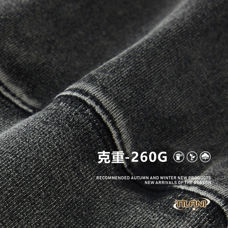 TILANI men's clothing 2025 spring and autumn pure cotton 260G base shirt street hip-hop characters men's design printed long sleeves