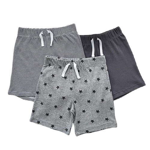 Summer Newborn Elastic Shorts for Boys Pure Cotton Striped Pants Baby and Toddler Underwear Outwear Children's Pants Wholesale