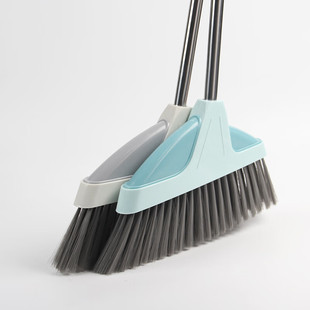 Stainless Steel Rod Broom Filament Soft Hair Broom Broom Property School Sweeping Hair Sweeping Floor Cleaning Tools