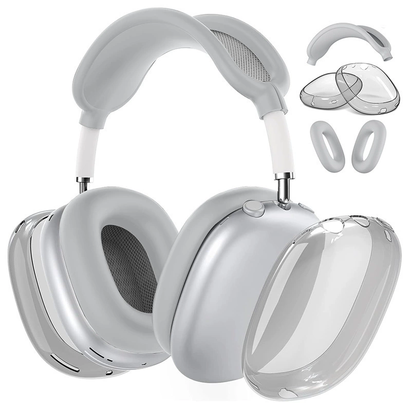 Защитная чехол (для Apple AirPods Max) из силикона и TPU для оголовий и оголовья, наборы разных цветов