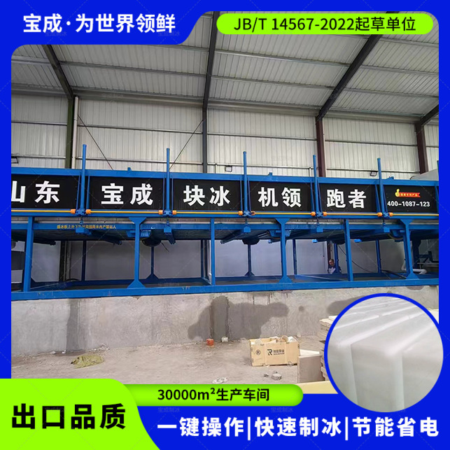 Baicheng Fully Automatic Direct Cooling Ice Block Machine Large Ice Block Maker Commercial Ice Making Machine Baicheng Fully Automatic Direct Cooling Ice Block Machine Large Ice Block Maker Commercial Ice Making Machine