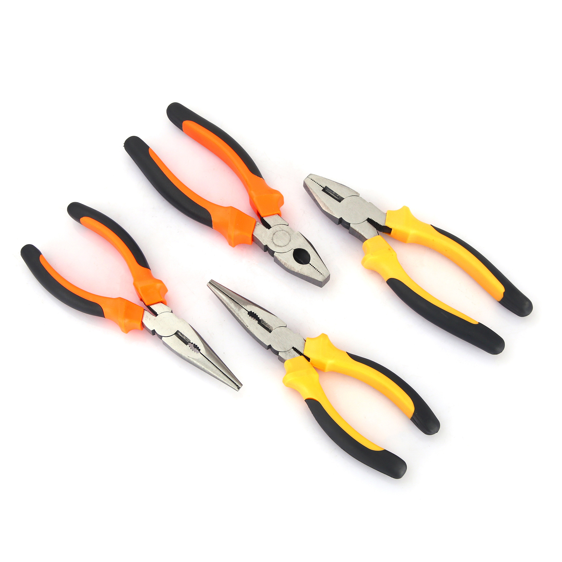 Tigre Alicates de alambre multifuncional Tigre daqua herramienta eléctrica boca puntiaguda grado industrial inclinado abrazadera de mano especial