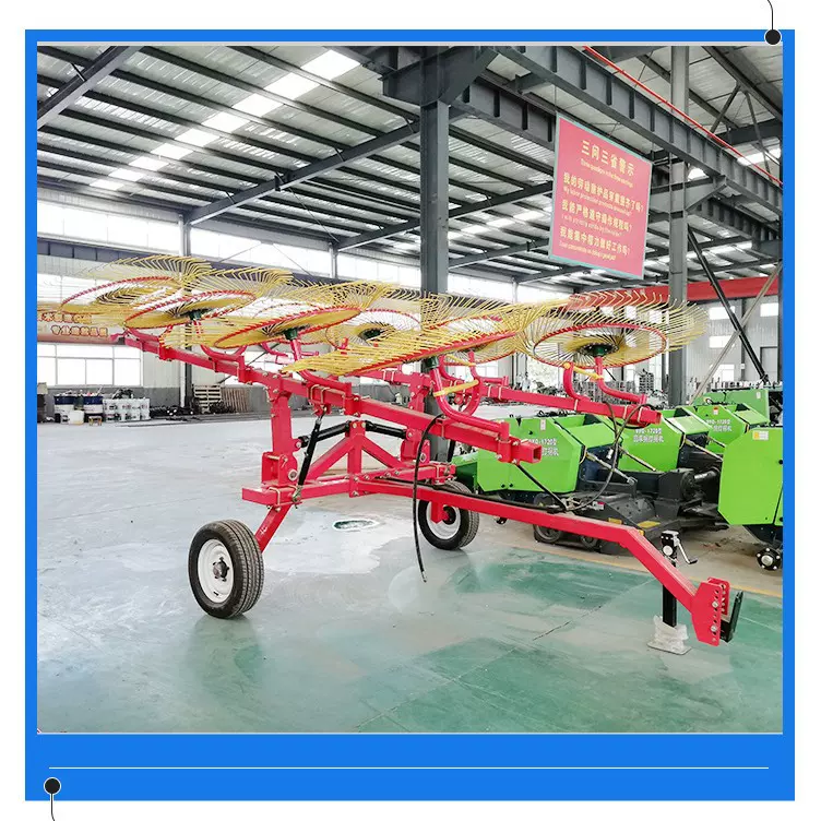 源头搂草机生产厂家 8盘搂草机参数 旋风耙子 搂草机耙子