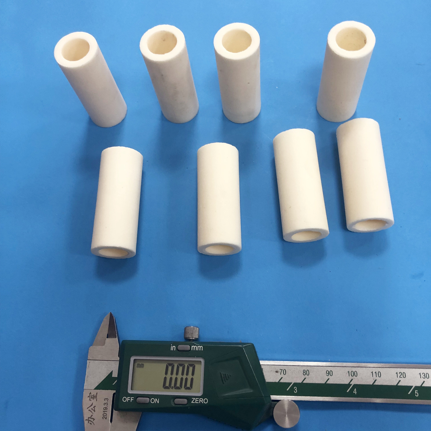 工业陶瓷精密氧化铝陶瓷棒 防磨耐温纺织氧化锆陶瓷管