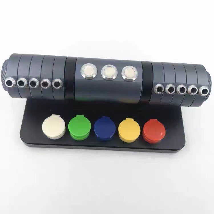 修表工具金属油碟底座刀架油笔架7011陶瓷油碟组合工具