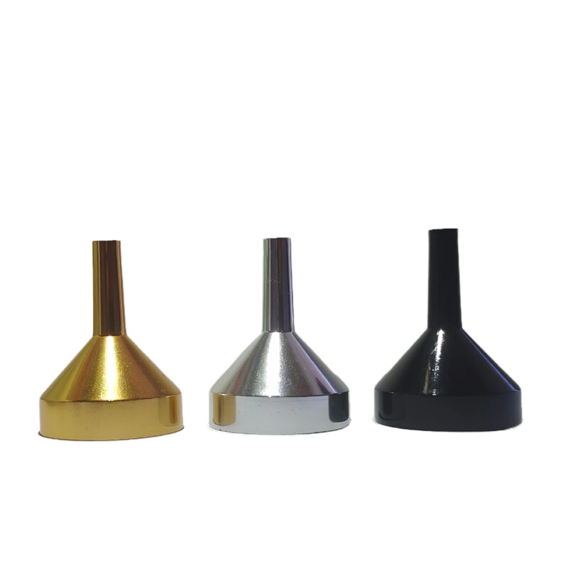 Factory Direct Supply of High-Quality Metal Mini Funnel, Aluminum Oxide, Cosmetic Small Funnel, Portable Separatory Funnel Factory Direct Supply of High-Quality Metal Mini Funnel, Aluminum Oxide, Cosmetic Small Funnel, Portable Separatory Funnel