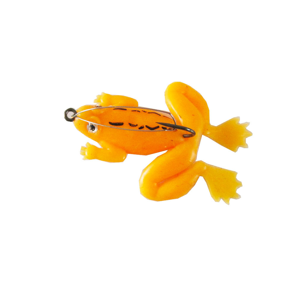 Floating Frogs Lures Soft Plastic Frog Baits Fresh Water Bass Swimbait Tackle Gear