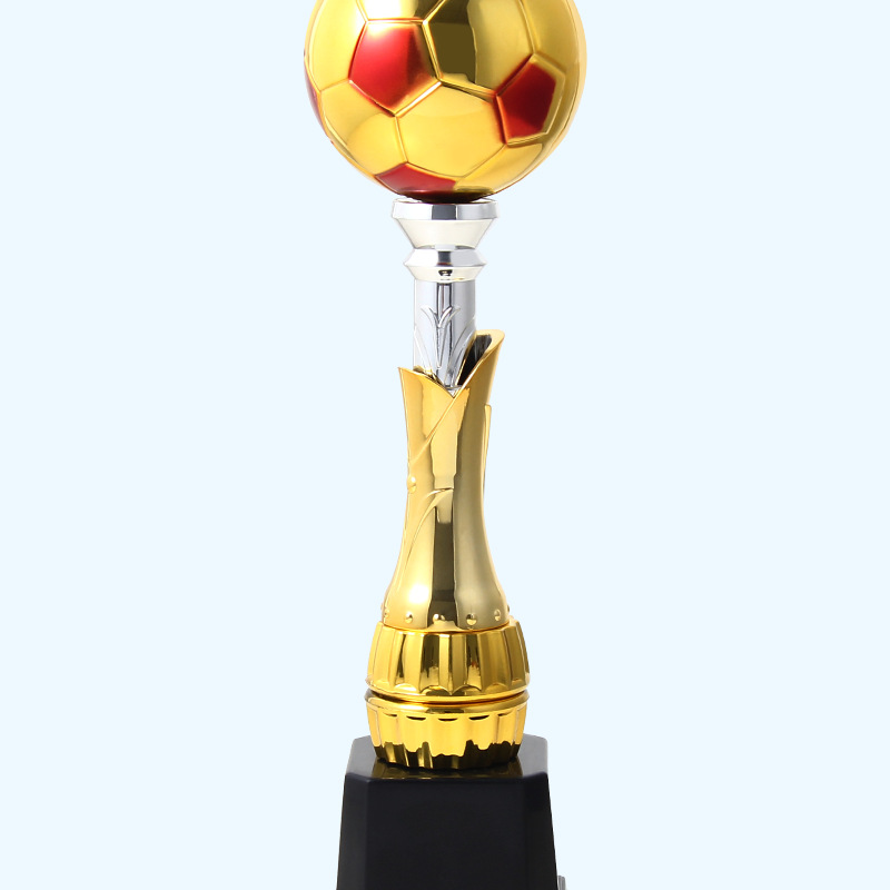 Fútbol de plástico pequeño trofeo personalizado para niños jardín de infantes estudiantes deportivos creativos mini trofeo nuevo Balón de Oro