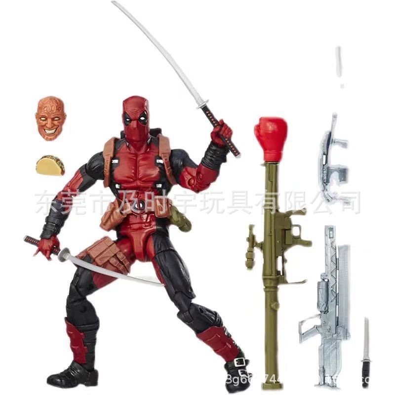 デッドプール X-メン フィギュアモデル デッドプール デッドプール関節可動 6inch おもちゃの装飾品人形|undefined