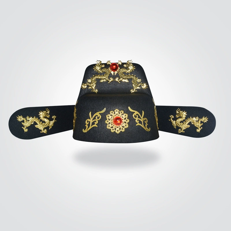 Императорская шляпа Дракон шляпа чемпиона шляпа жениха официальная шляпа летающая рыба шляпа Чжу Юаньчжан династии Мин шляпа свет роскошный стиль студийный Реквизит фотография