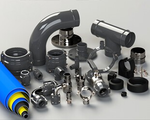 Sihao--Manufacturer aluminum alloy pipe compressed air pipe fluid pipe quick installation air compressor pipe fast